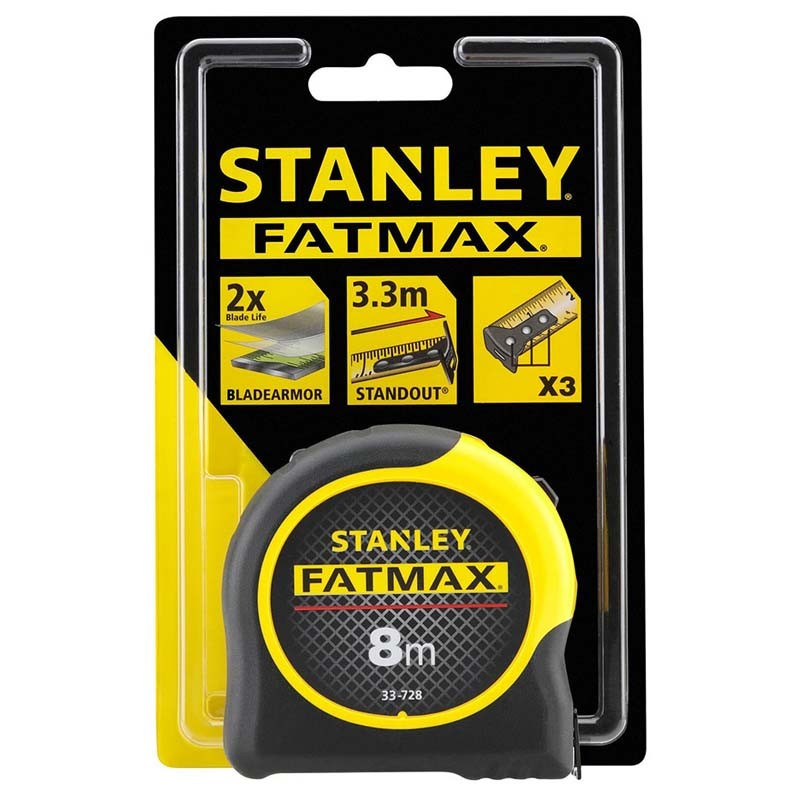 Tape Measure Stanley Blade Armor Mx Mm Kontrolsat