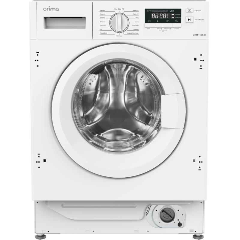 Máquina Lavar Roupa De Encastre 8KG - 1400RPM - Orima - Kontrolsat