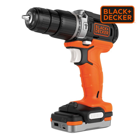 Black Decker hammer drill 12V Battery BDCHD12S1 XJ Kontrolsat