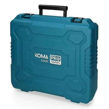 Koma Tools Pro Series Percussion Drill - Hammer Drill / Screwdriver Kit - 20 V - 2 Batteries 2.0 A - Charger