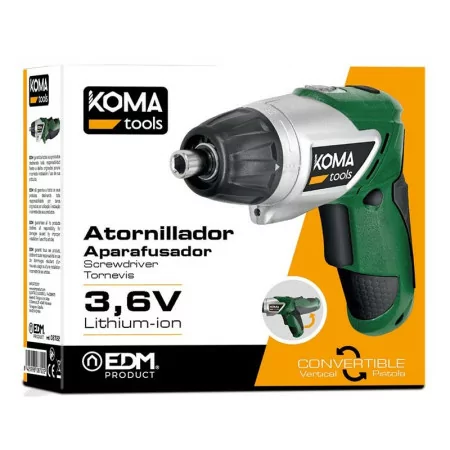 Koma Tools Battery Screwdriver - 3.6V - 1300mAh
