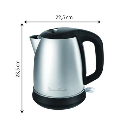 Moulinex FT3628 Thermo Digital Timer Subito coffee machine, 4 programs, 0.9  Litre Thermal Jug, Stainless Steel/Matt Black 220 volts NOT FOR USA