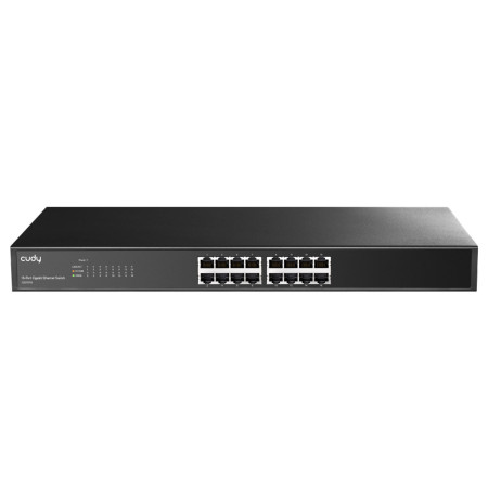 Cudy Switch - 16 Gigabit Ports - UnManaged - GS1016 - Kontrolsat