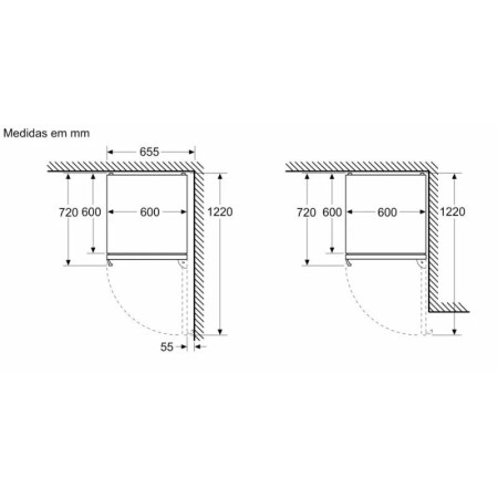 KGN39AIAT Bosch Frigo & congélateur combination pose libre à 2 portes -  Elektro Loeters