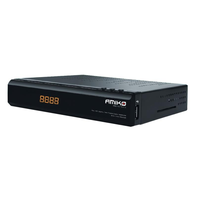 Amiko 8142 Twin DVB-C Full HD - Kontrolsat